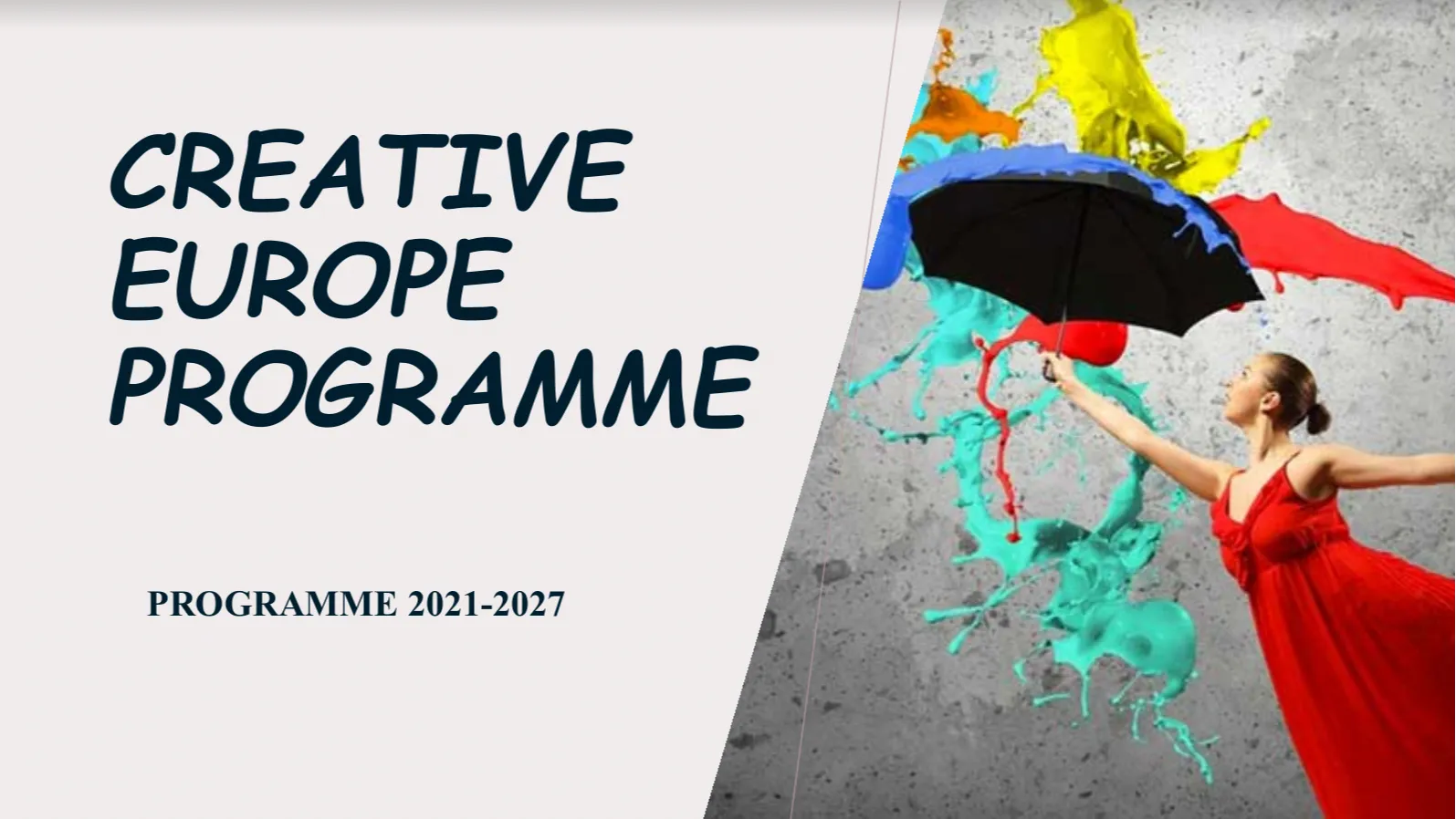 Creative Europe Programme 2021- 2027  