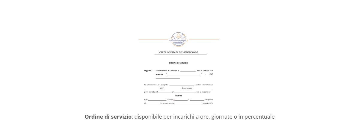 Ordine di servizio