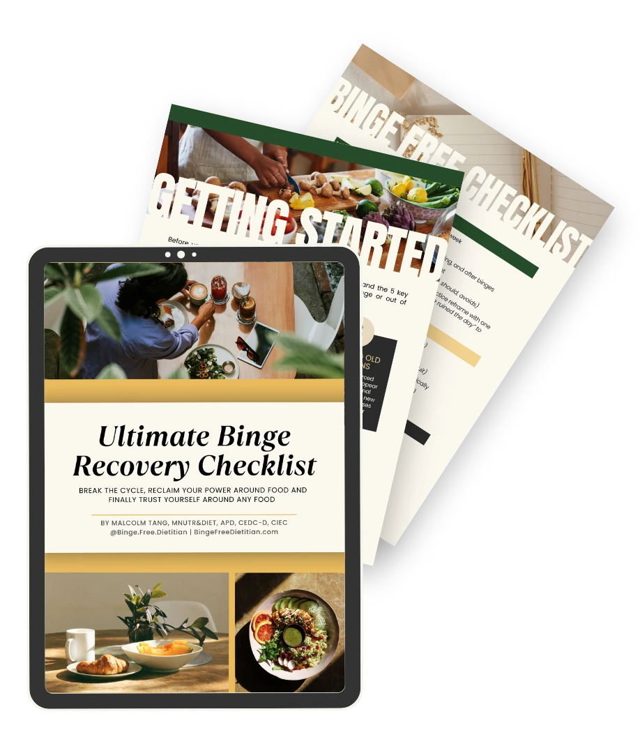 How to recover from binge eating, overeating and food addiction. Melbourne & Online Binge Free Dietitian & Nutritionist