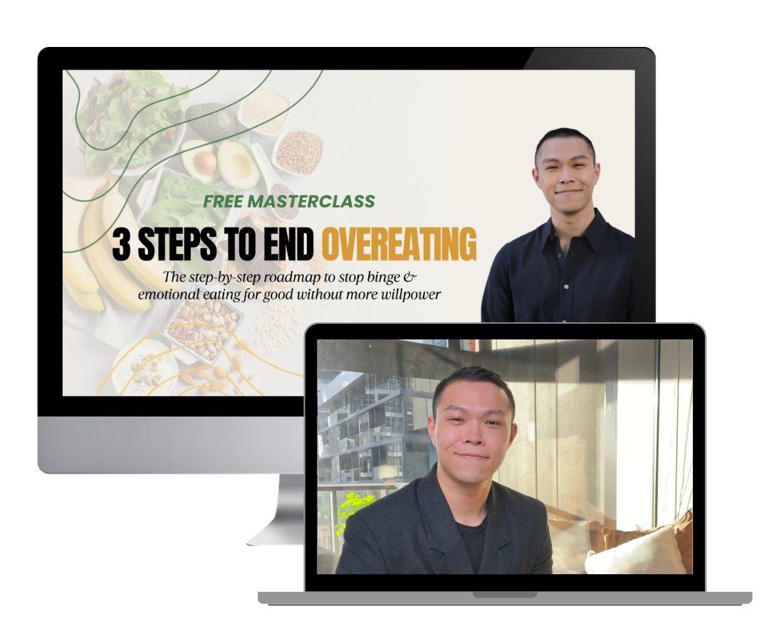 3 steps to stop overeating, emotional eating and binge eating