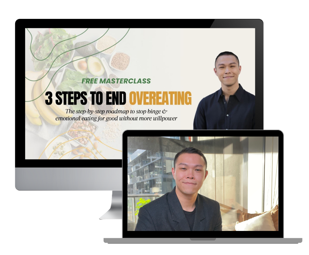 Malcolm Yu Lung Tang, Binge Free Dietitian and eating disorder nutritionist in Melbourne, supporting people with binge eating disorder and bulimia with food freedom and intuitive eating method, offering in-person sessions in Prahran, South Yarra, St Kilda, Toorak, Richmond and online.