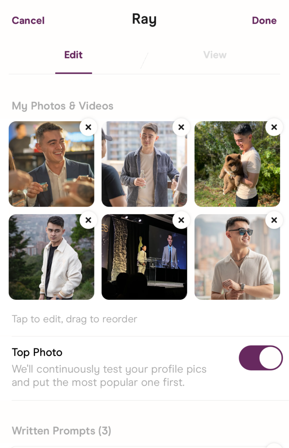 Ray dating app before