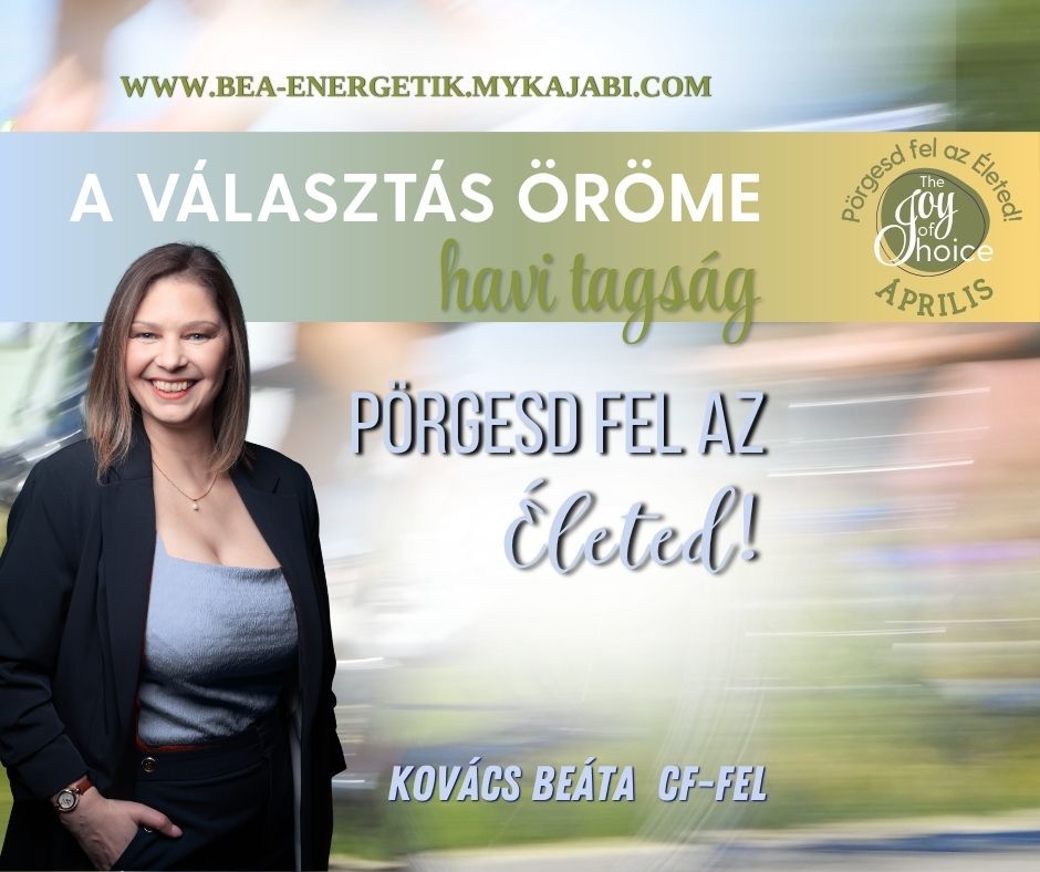 Kovács Bea Cf - The Joy of Choice Tagság