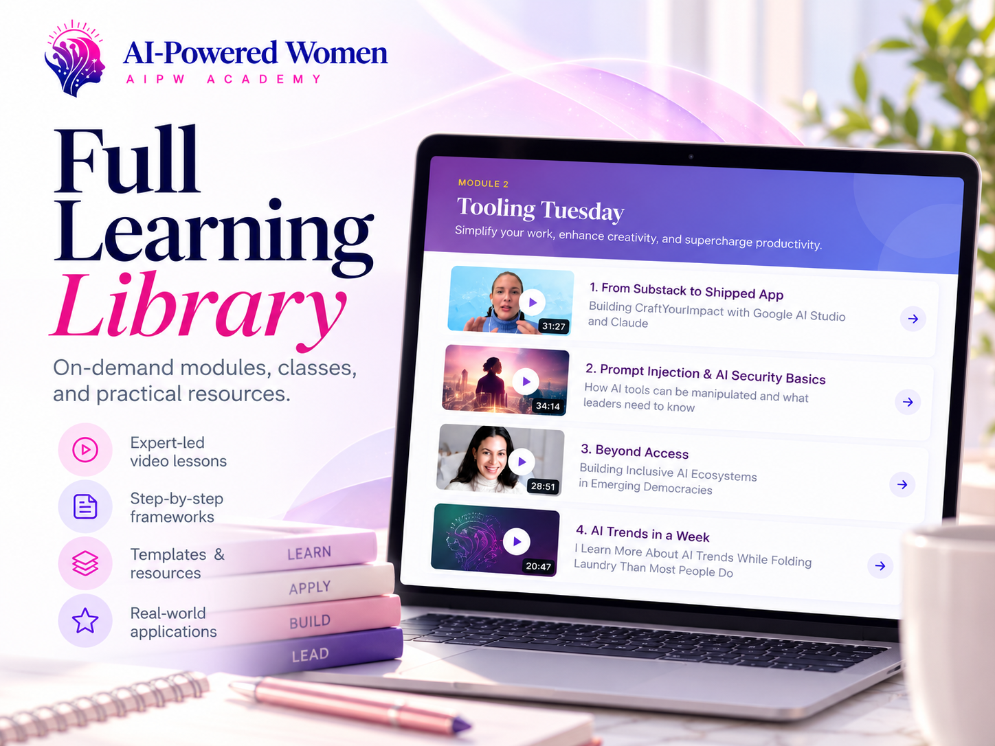 AI-Powered Women Full Learning Library