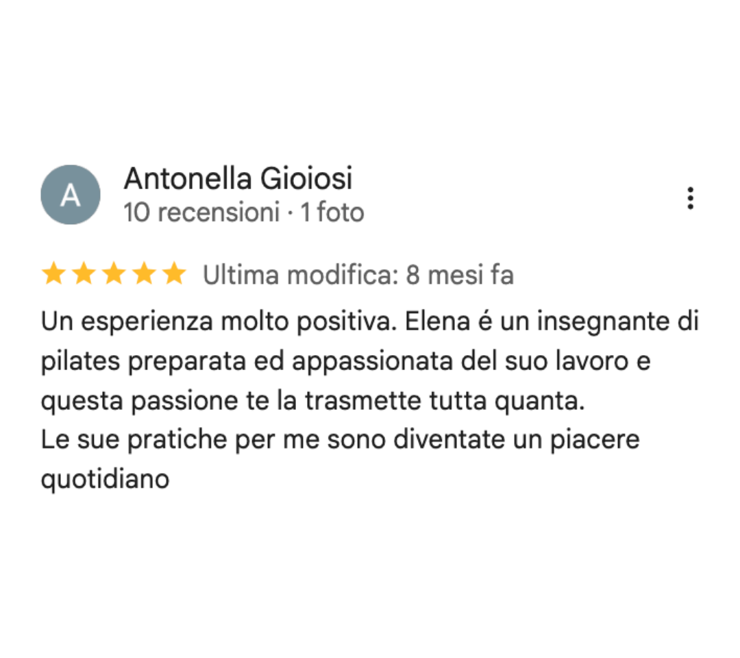 Recensione Google 3