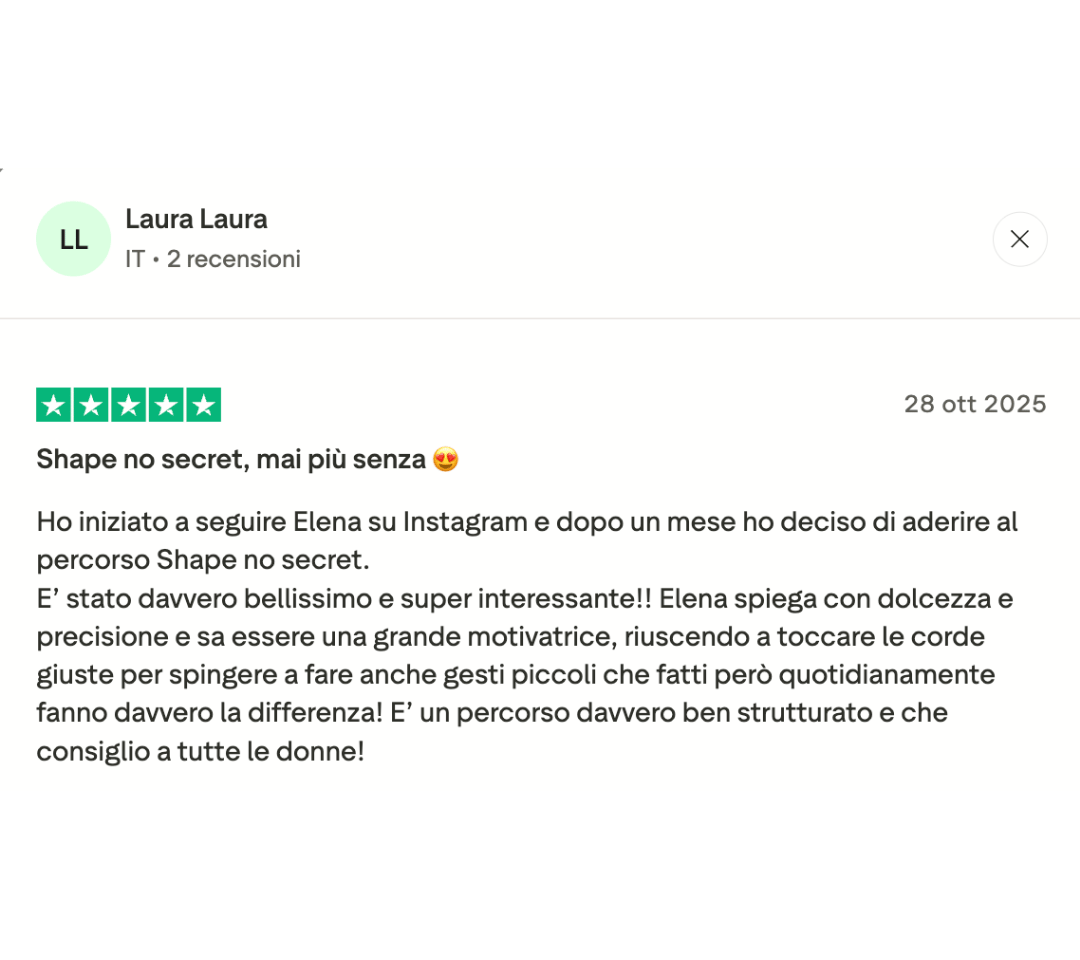 Recensione Trustpilot 10