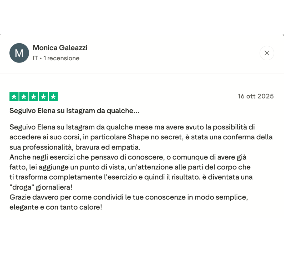 Recensione Trustpilot 11
