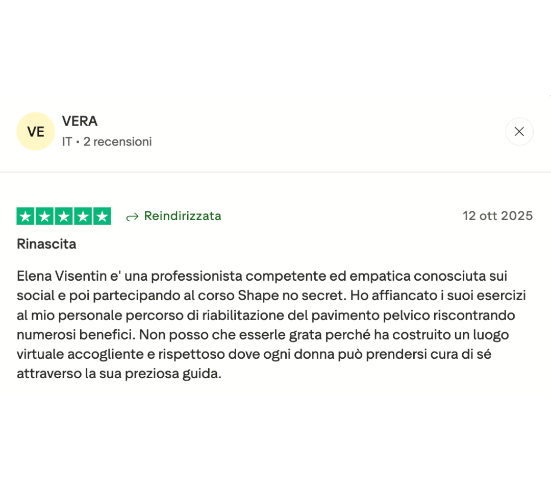 Recensione Trustpilot 2