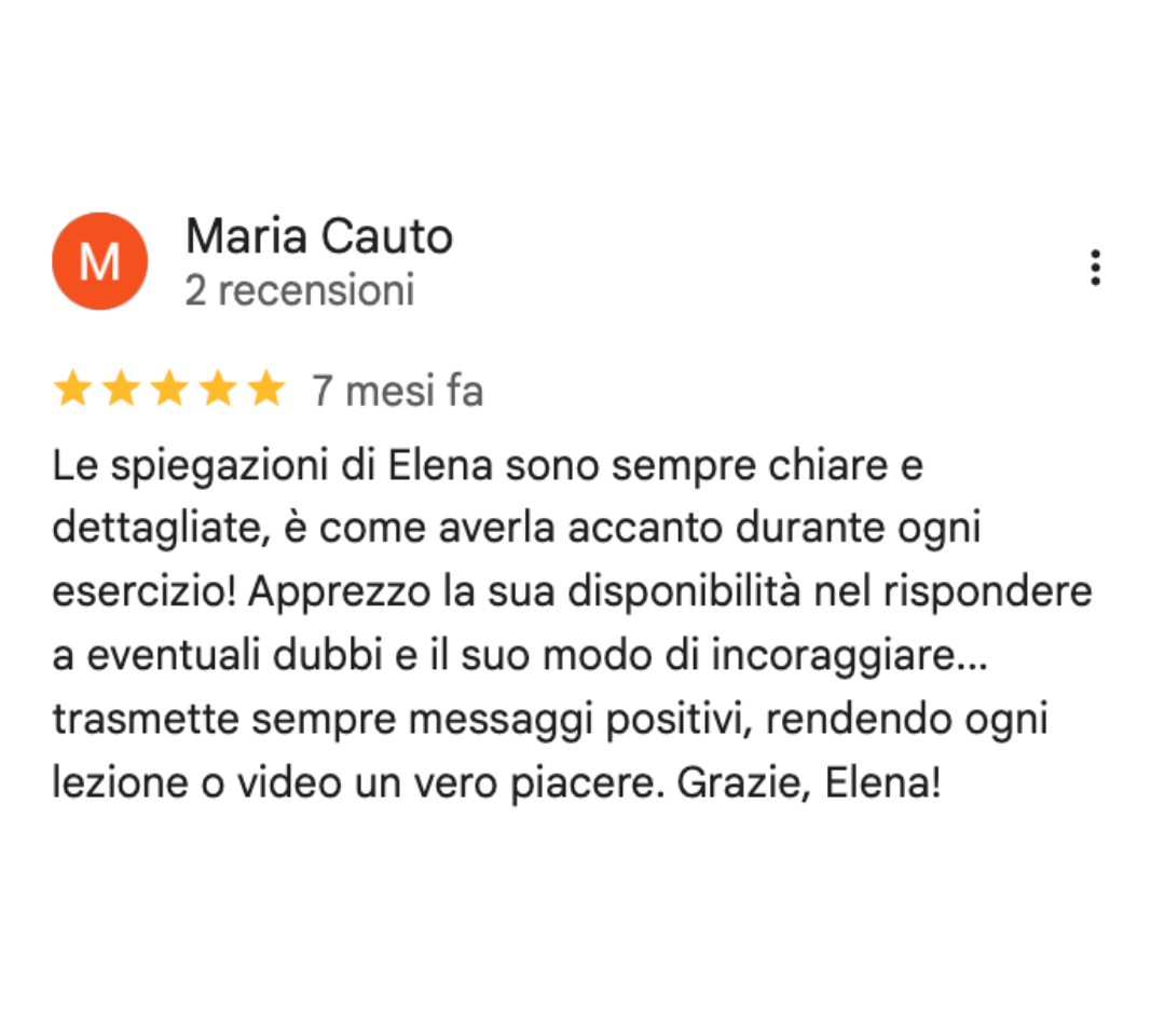 Recensione Google 4