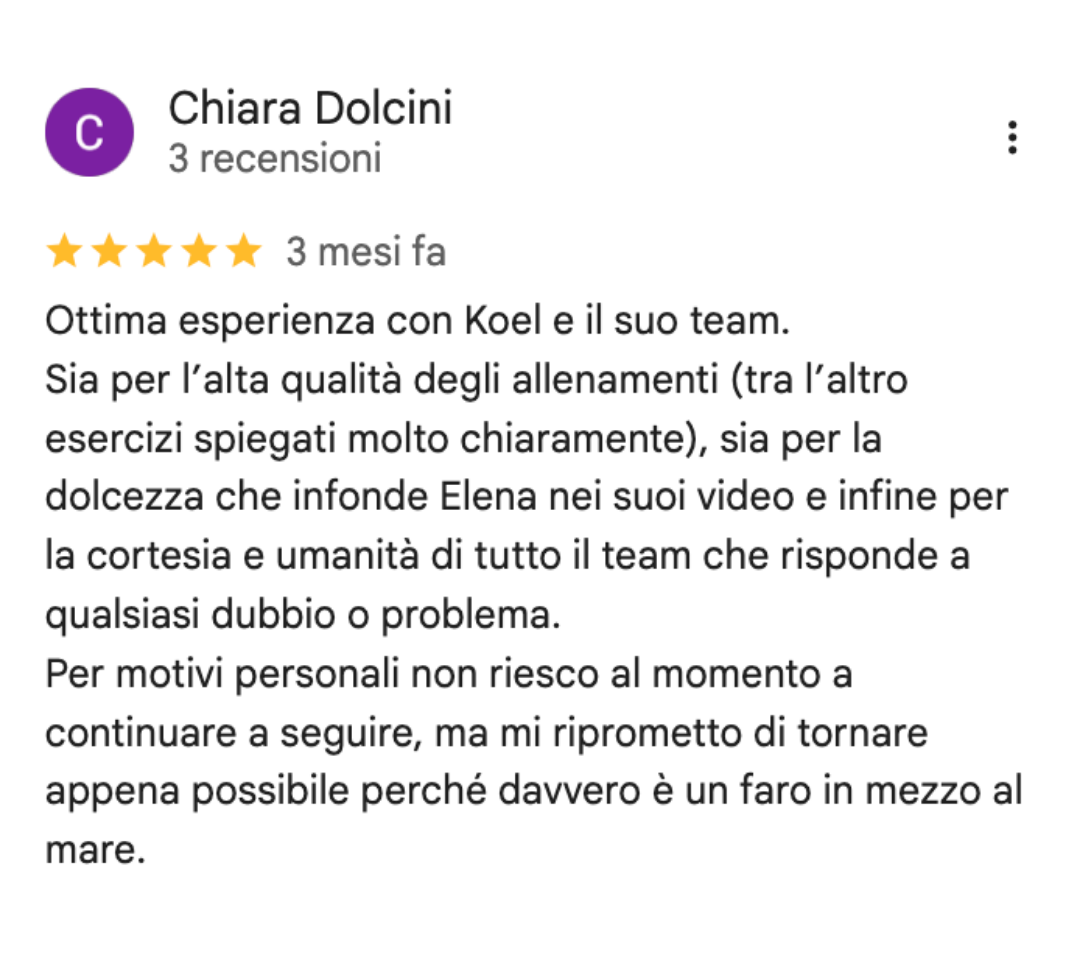 Recensione Google 7