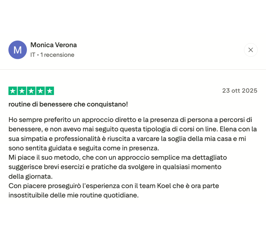 Recensione Trustpilot 3