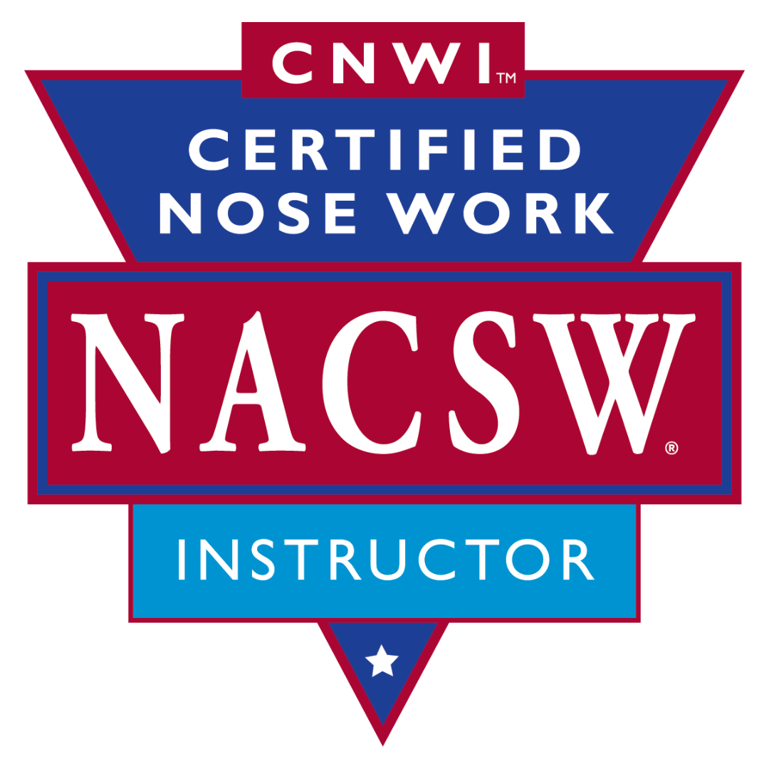 Certified Nose Work Instructor through NACSW Logo