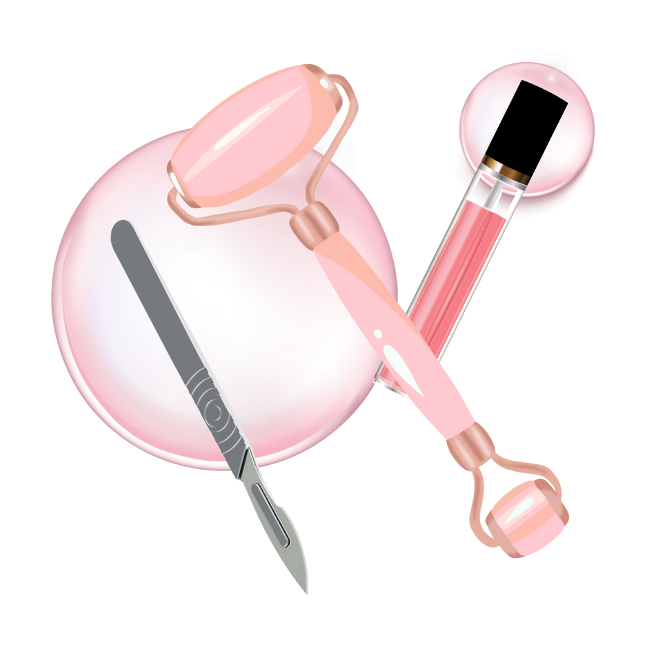 serum and foundation containers