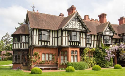 Wightwick Manor, Victoriaans landhuis met tuinen in Wolverhampton