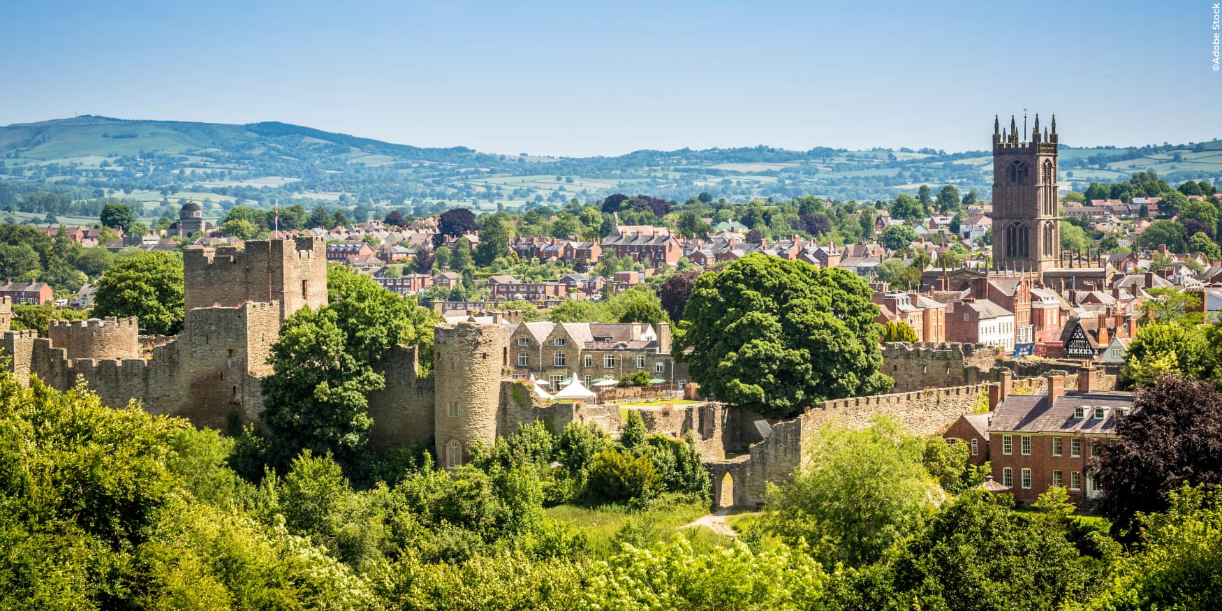 foto van Ludlow en Ludlow Castle