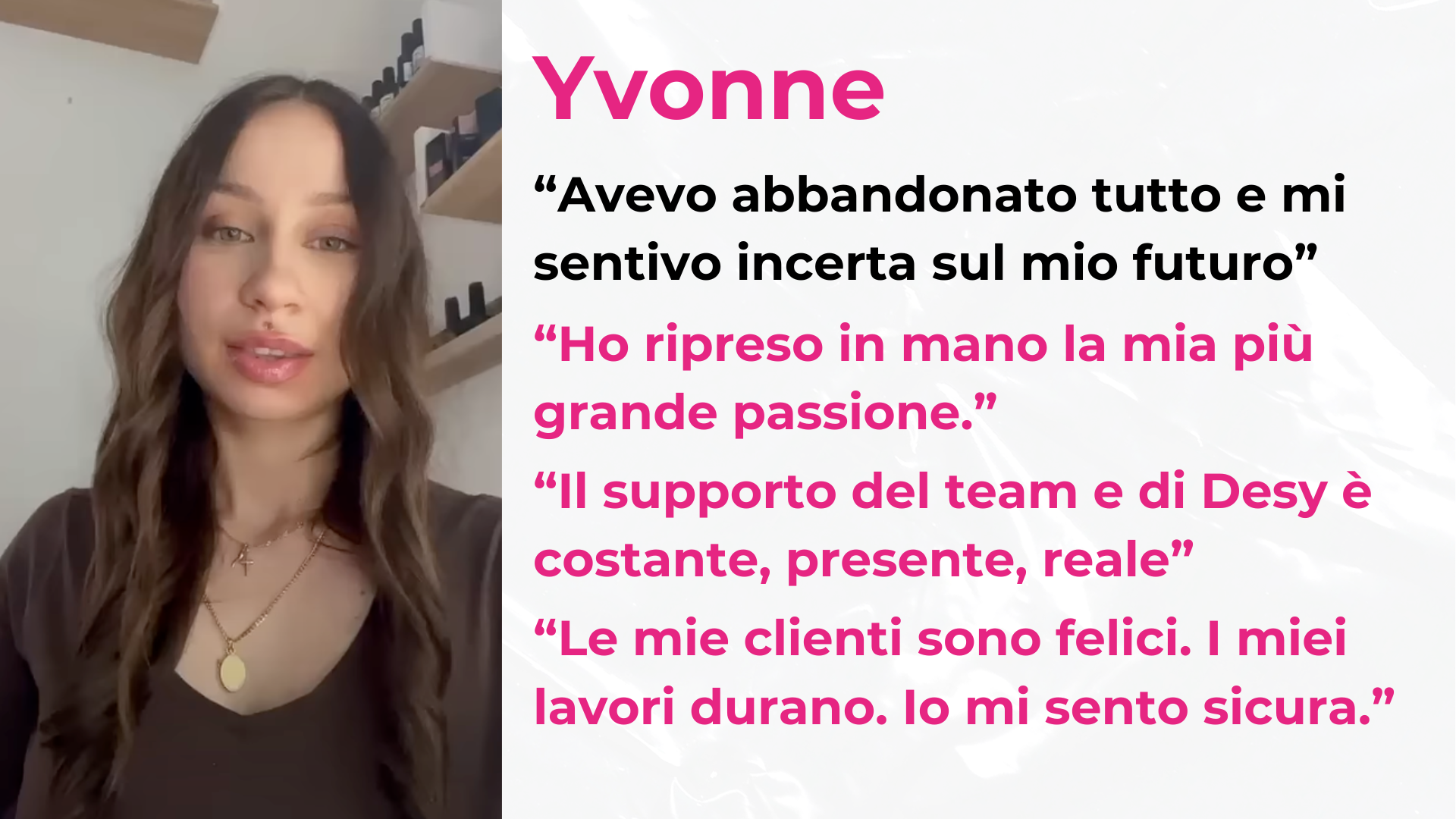 Testimonianza reale — risultati con il metodo Nails Revolution