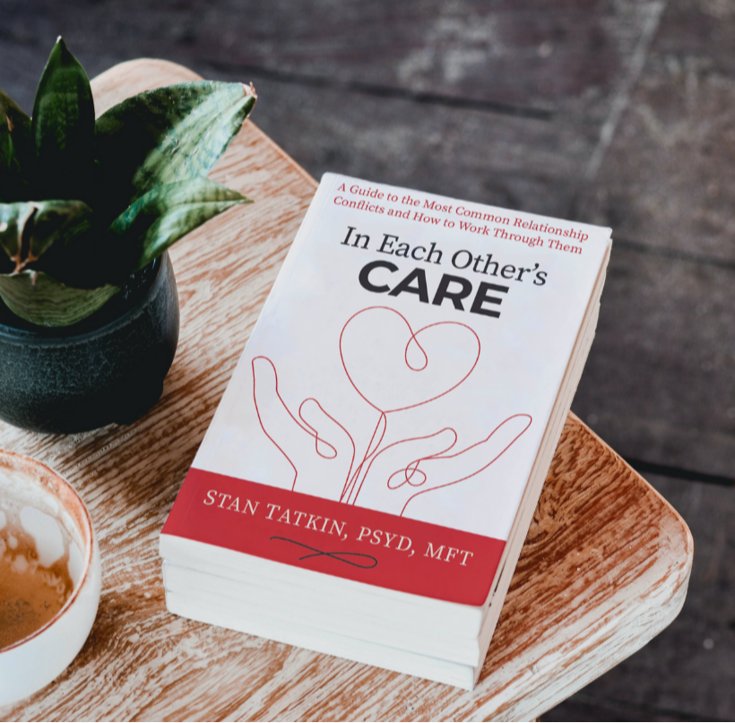 In Each Other's Care book on a table