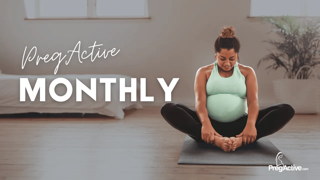 First Trimester pregnancy fitness training and exercises