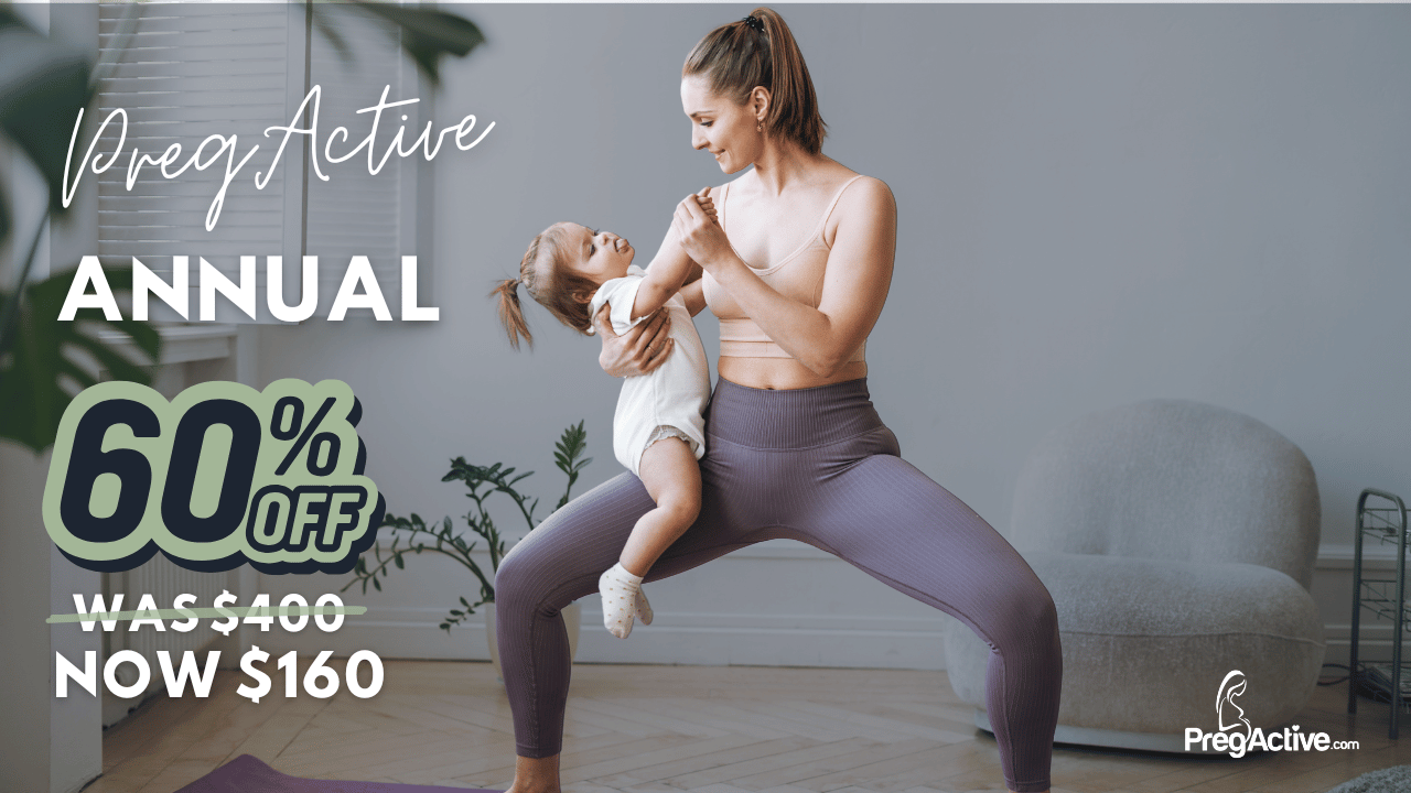 PregActive 12 month membership all programs $390