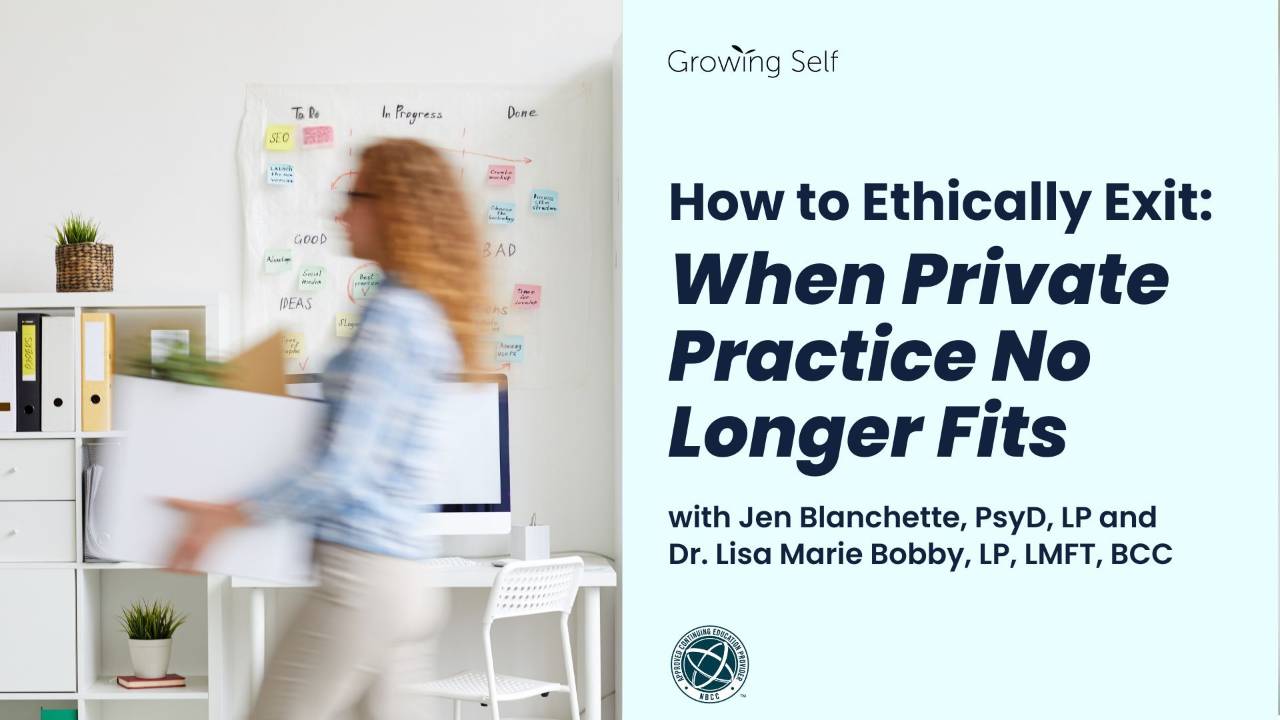 Build and Market a Thriving Therapy Private Practice