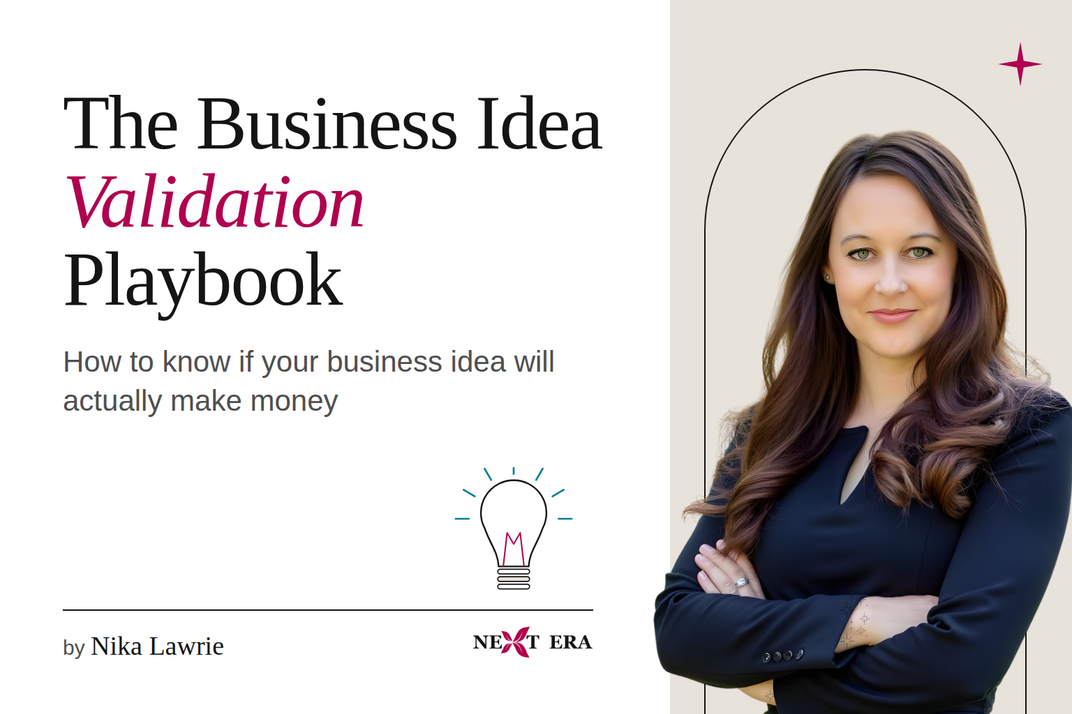 The Business Idea Validation Playbook cover