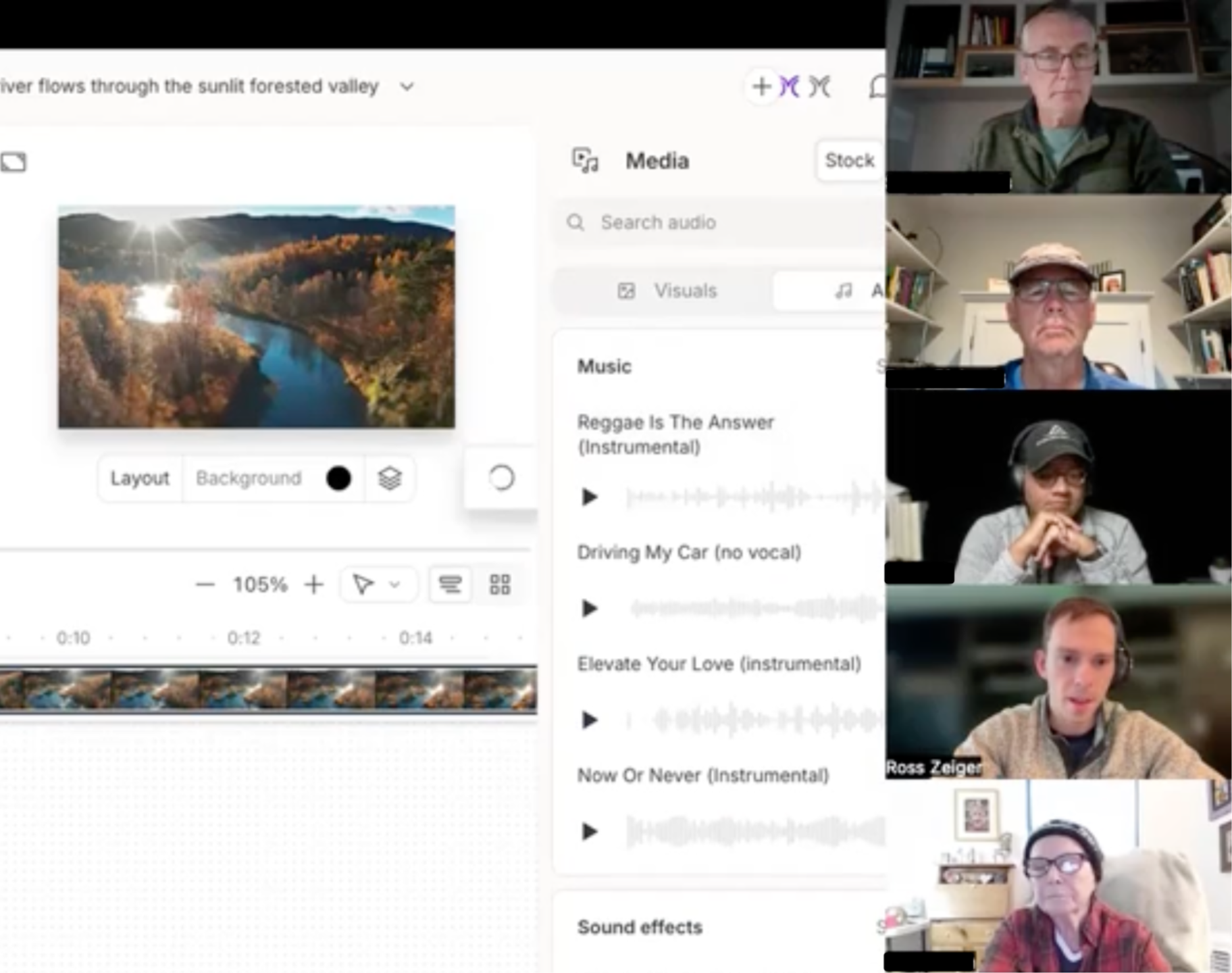 Descript Group coaching Session