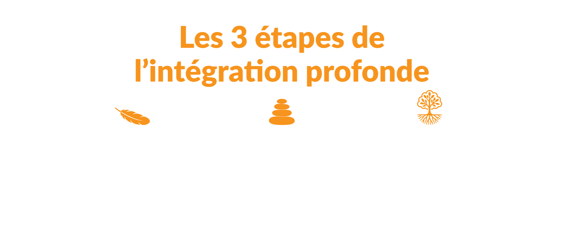 3 étapes intégration