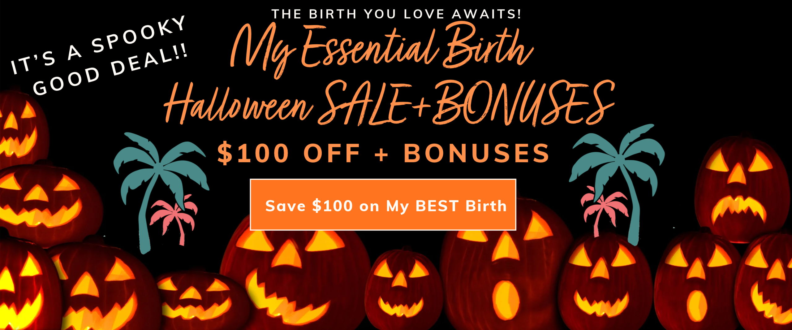 My Essential Birth Sale + BONUSES! Save $100 and Get Bonuses!