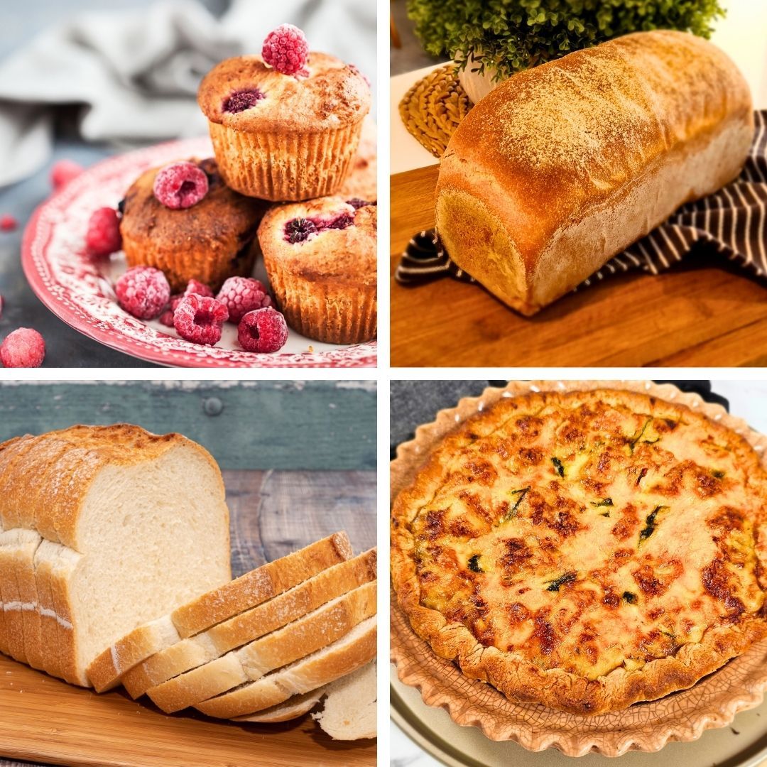 Apple and Blueberry upside down cake