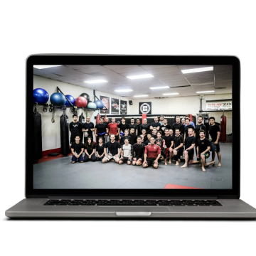 Screenshot of Krav & Cub online training video