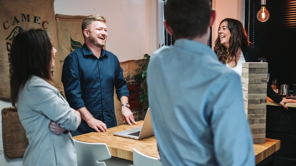 Lasse underviser i Ai kursus