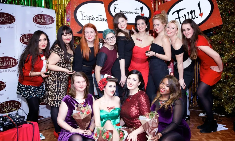 The Cheek Of It Group Photo