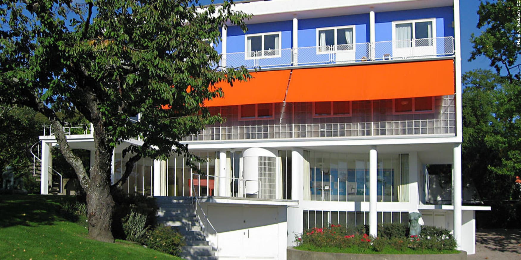 de villa Stenersen van architect Korsmo in Oslo