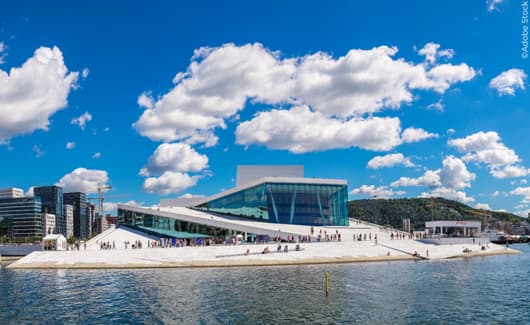 het Opera House van Oslo