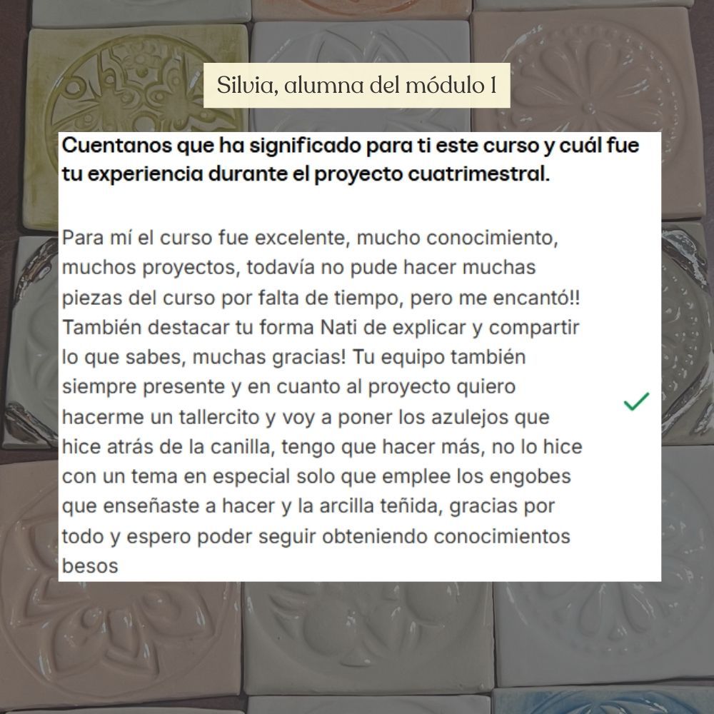 testimonio de una alumna de la escuela