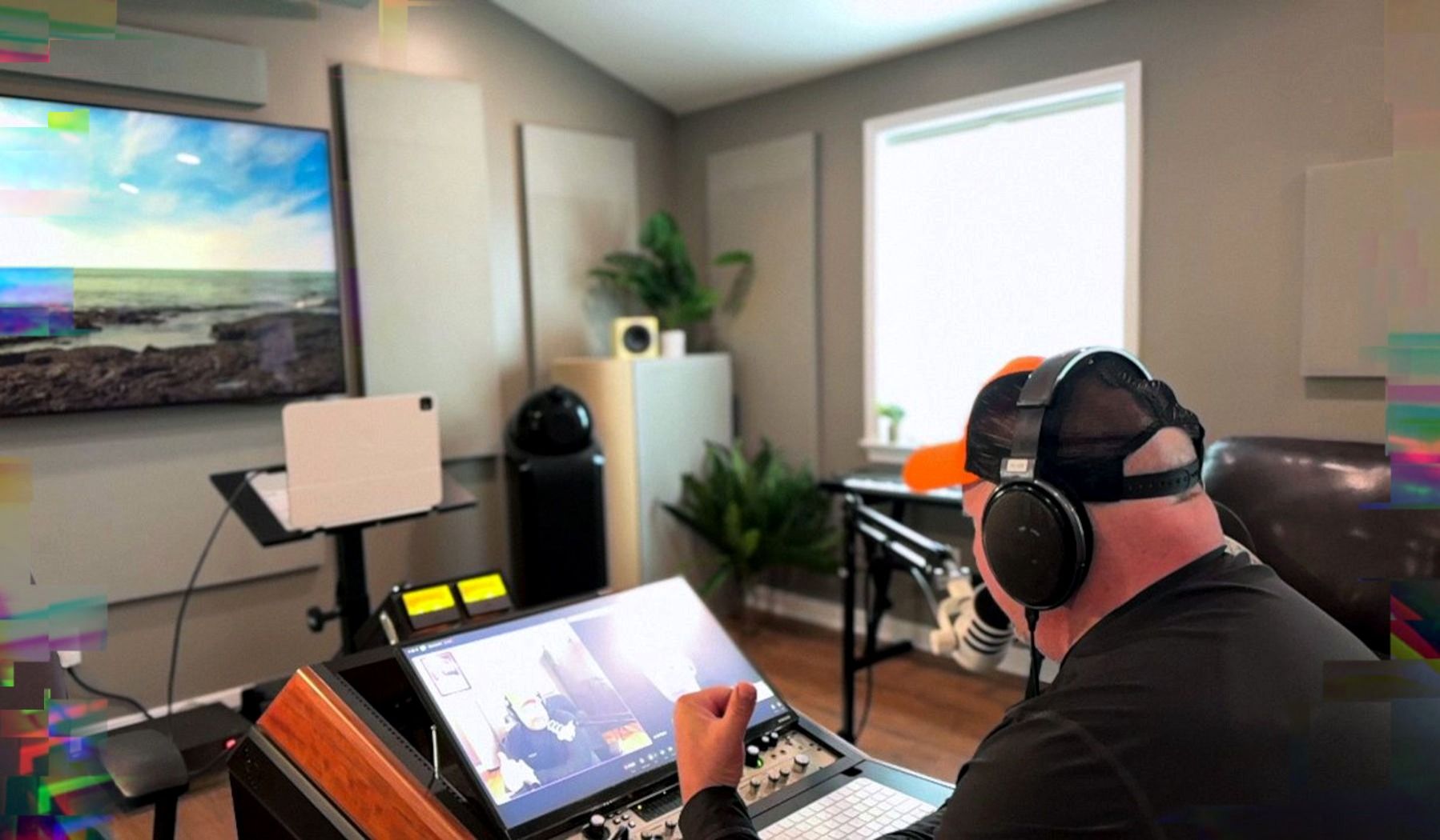 [ Daniel Wyatt In His Studio giving Feedback ]