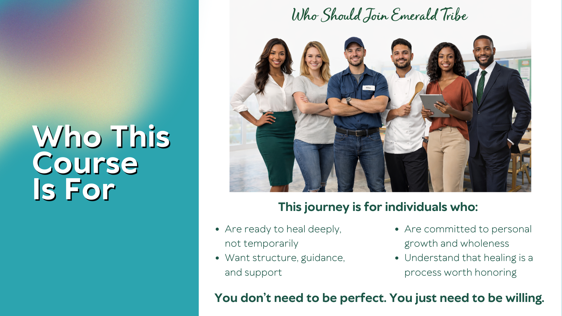 Who is the Brand New Me Course For?