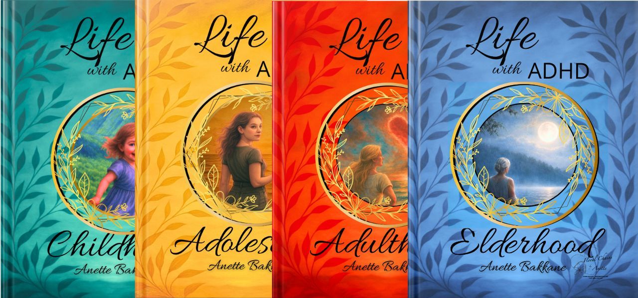 Cover of Life with ADHD -  book series by Anette Bakkane