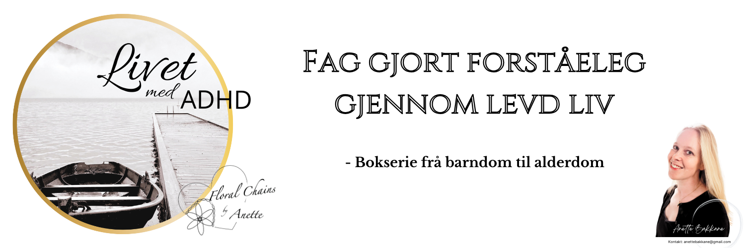 Bokserie Livet med ADHD - barndom Anette Bakkane