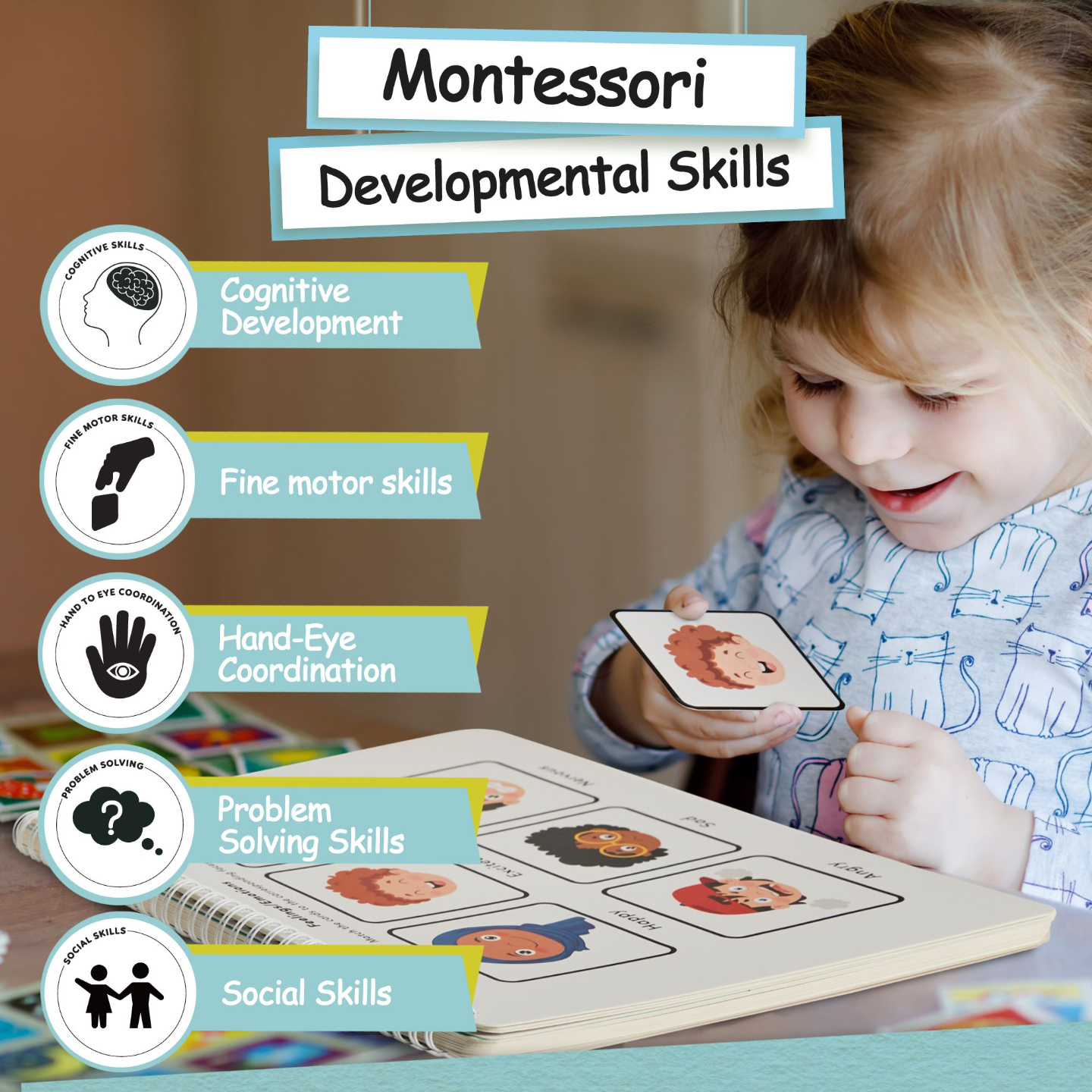 Preschool learning activities Busy Book