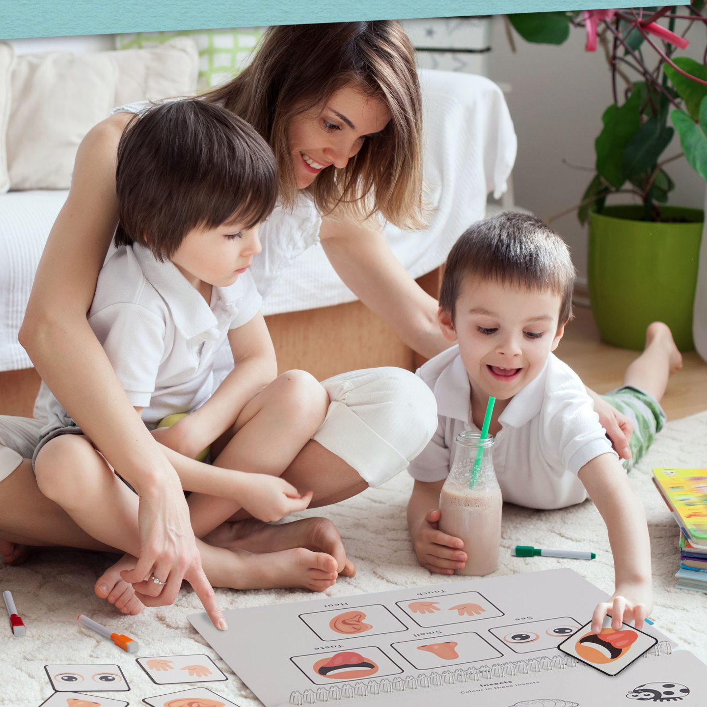 Preschool learning activities Busy Book