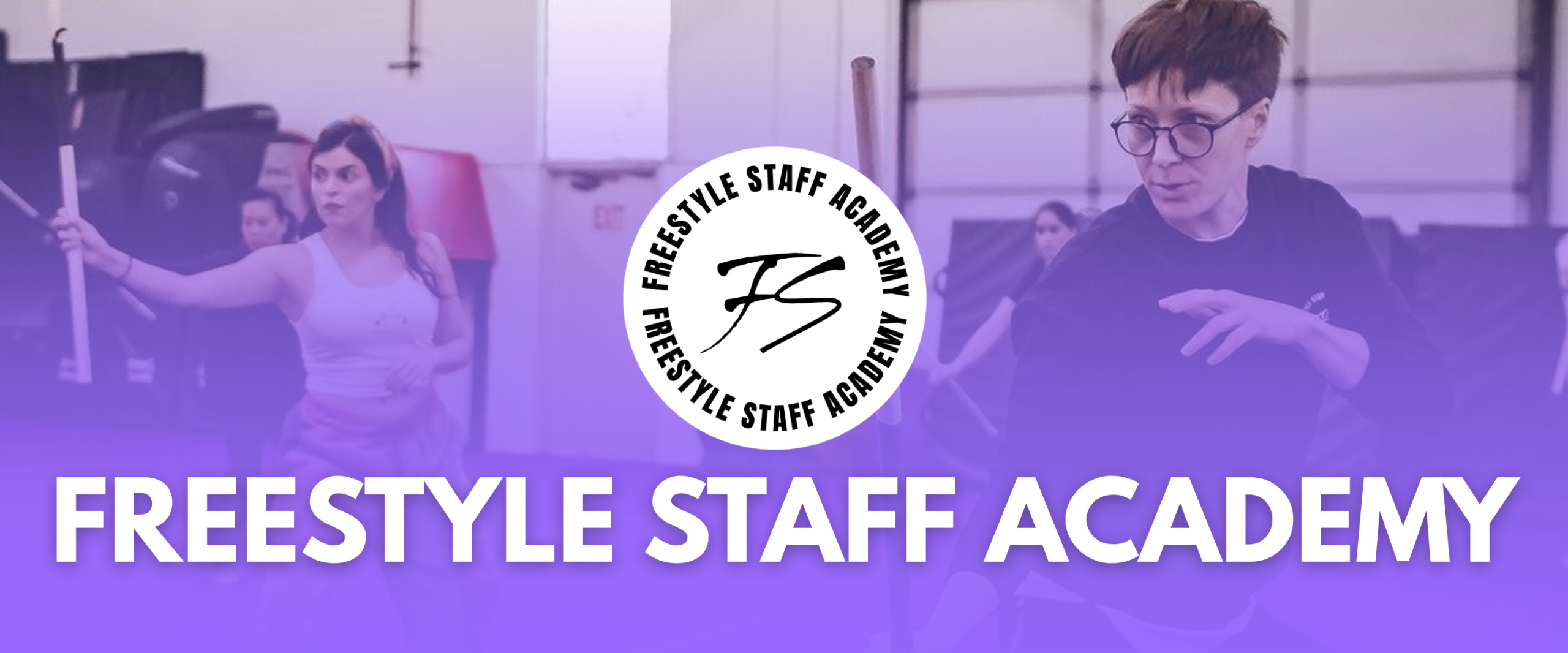 Training with students in the studio