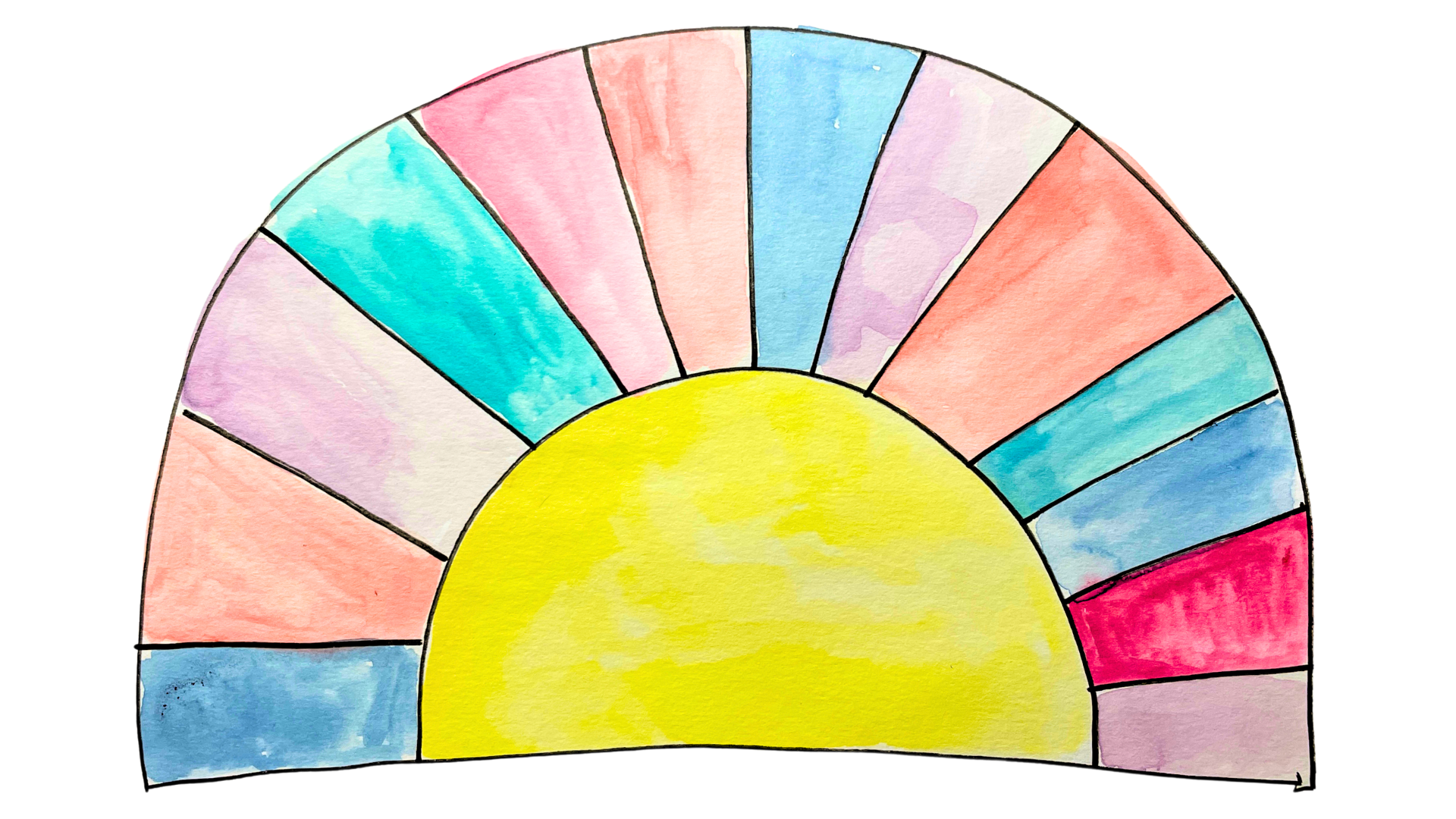 stained glass sun
