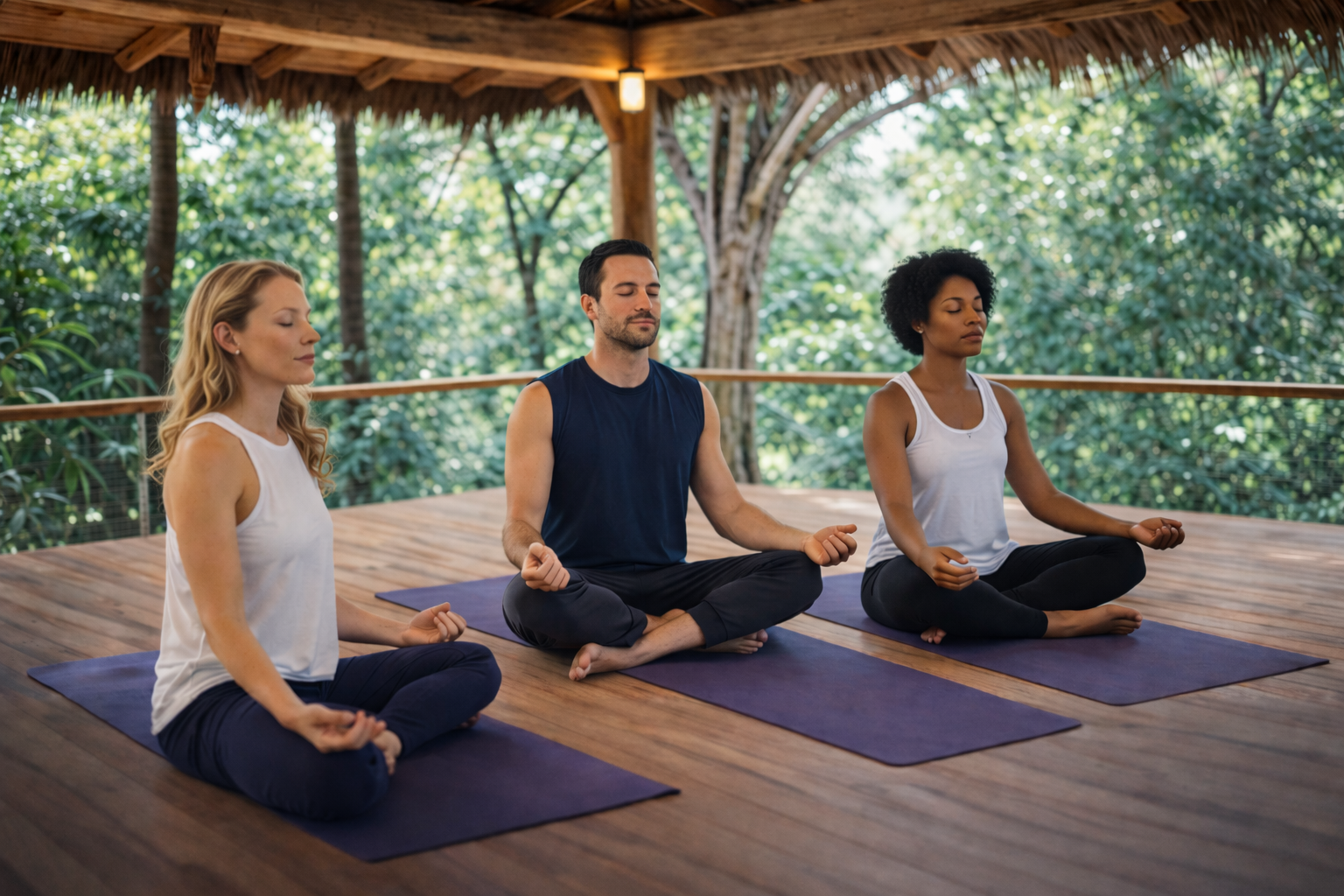Jaclyn giving a Reiki healing session