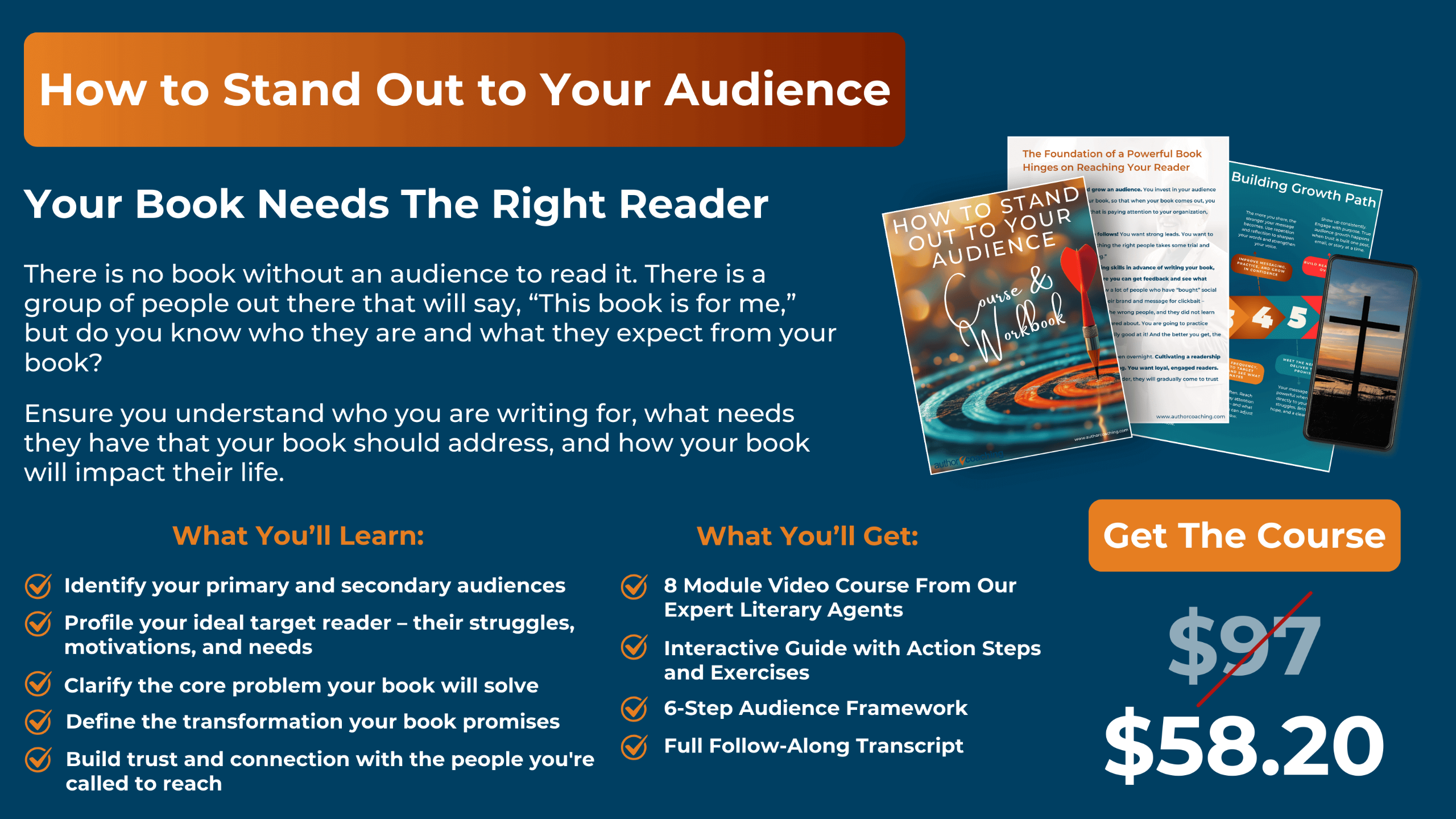 How to understand and stand out to your audience.  Your book needs an audience to read it