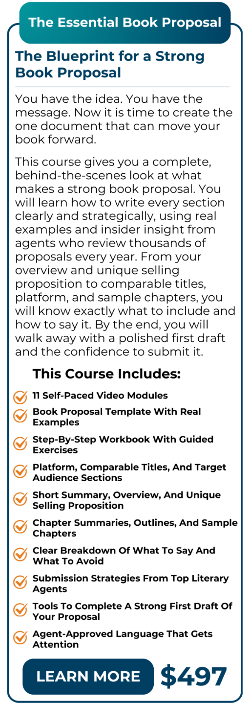 The essential book proposal