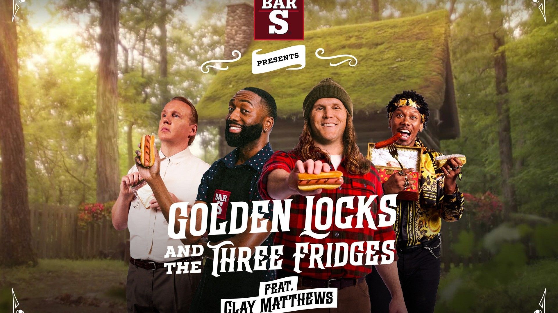 Bar S Golden Locks campaign with Clay Matthews