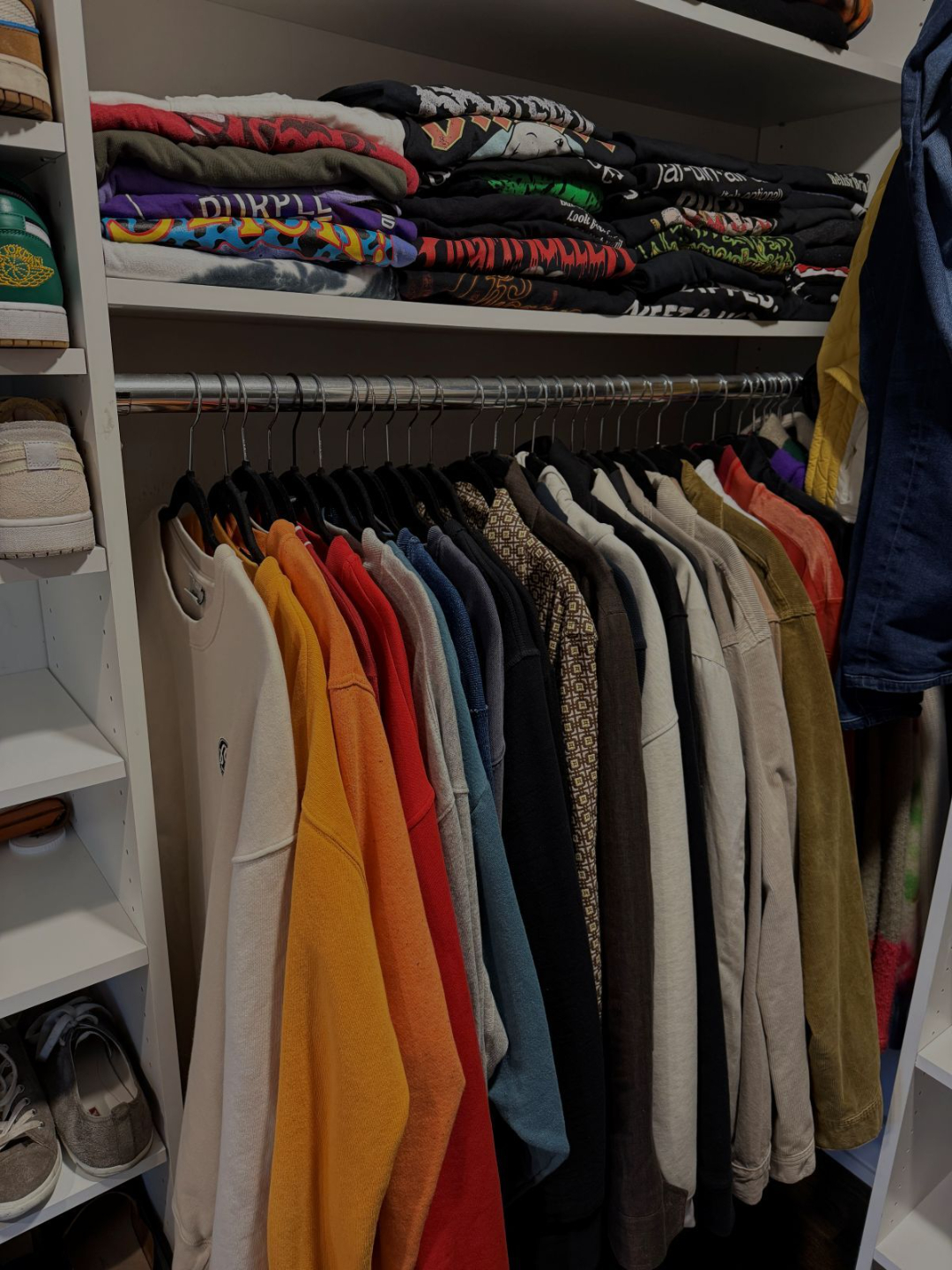 Men's closet