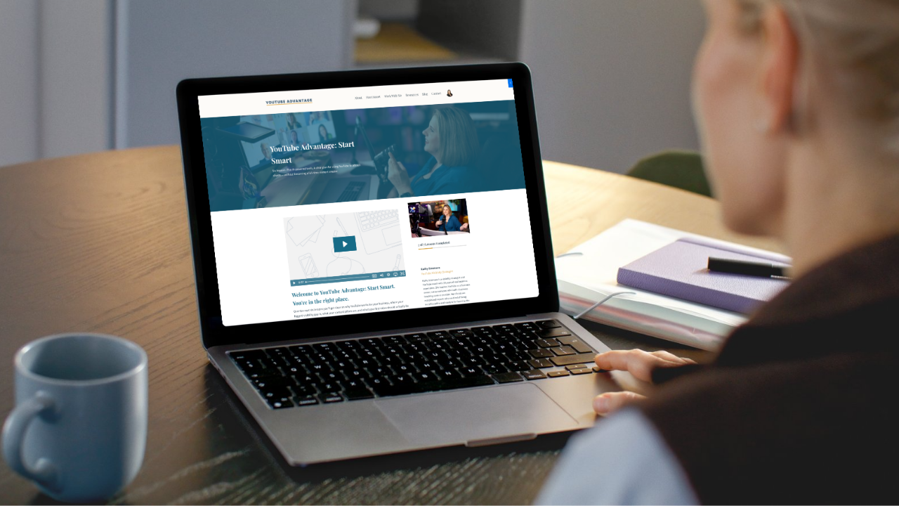 Start Smart on YouTube free course for business owners by Kathy Sizemore