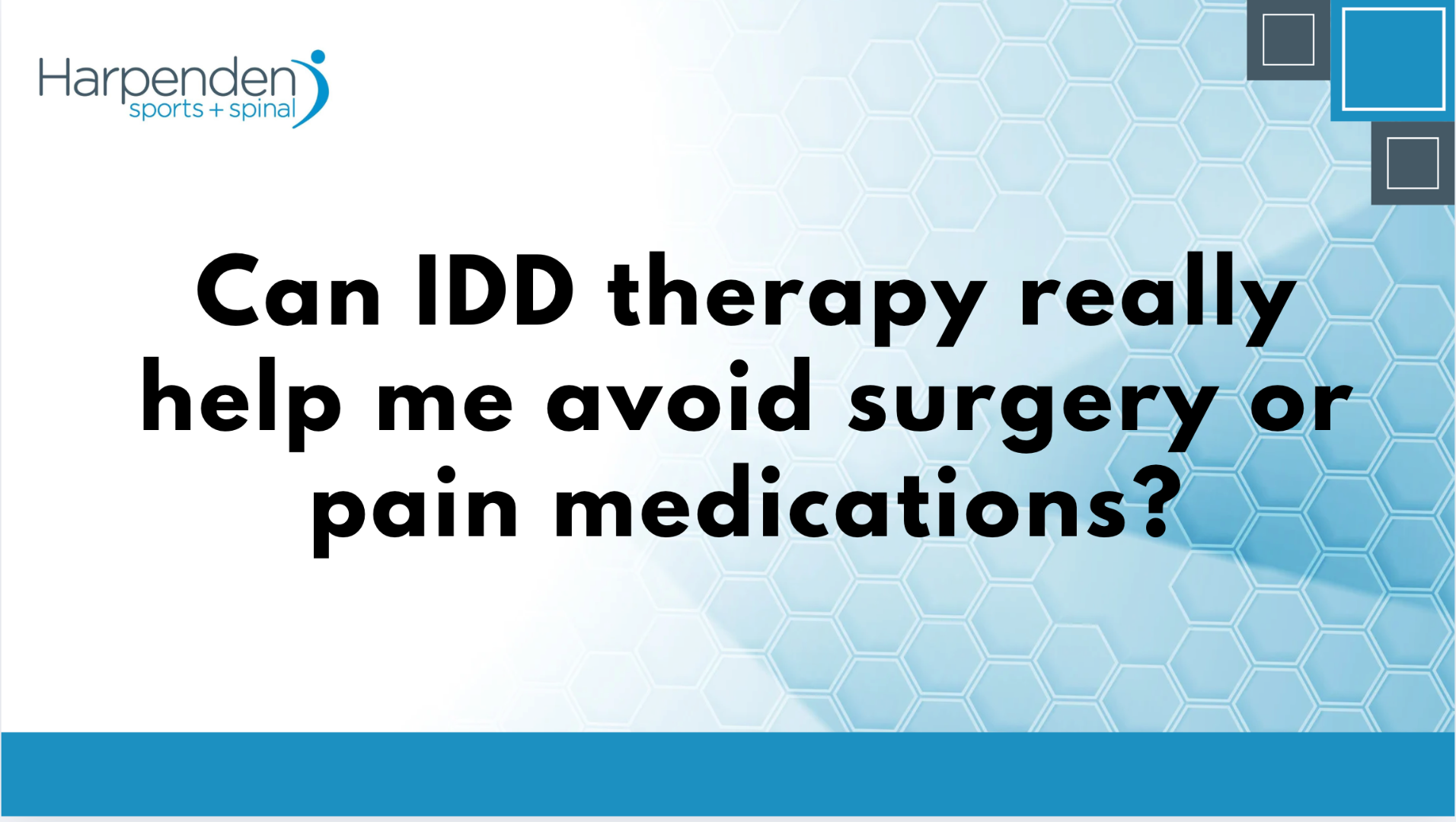 IDD Therapy Video